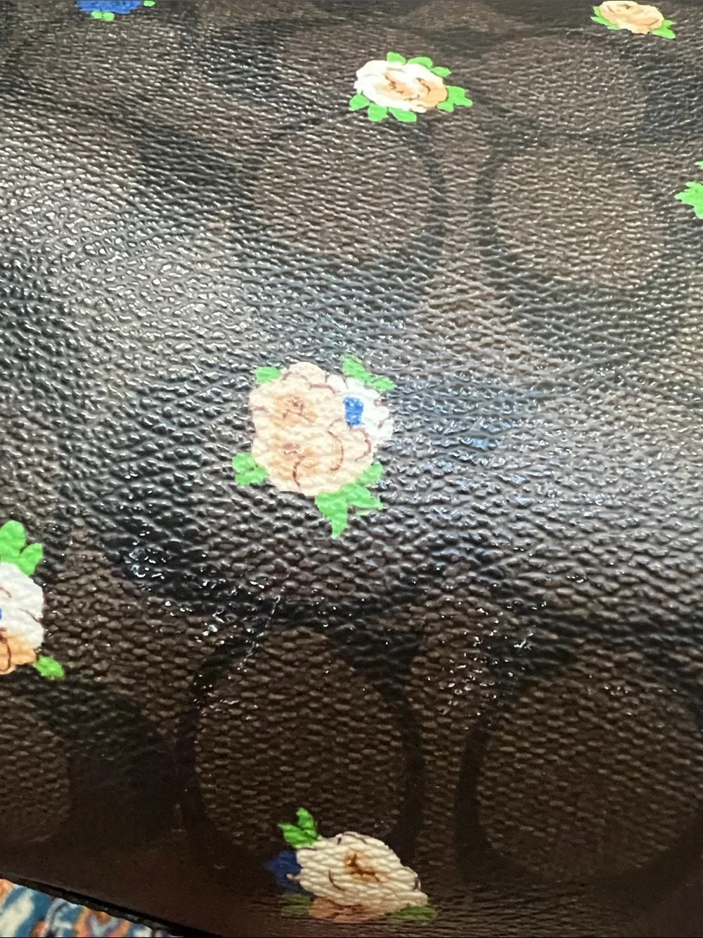 Coach C7274 City Tote Signature Canvas Vintage Mini Rose Print